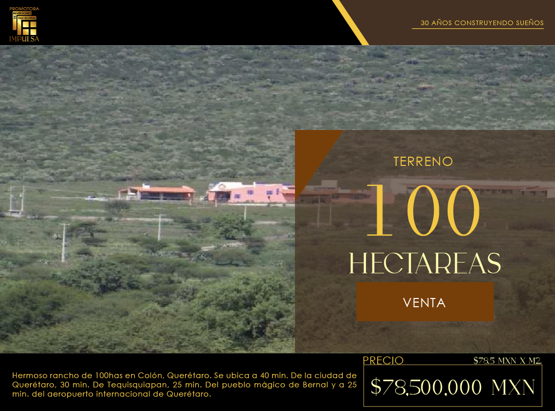 RANCHO 100 HECTAREAS