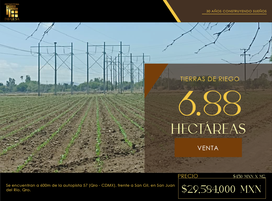 TERRENO 6.88HECTAREAS