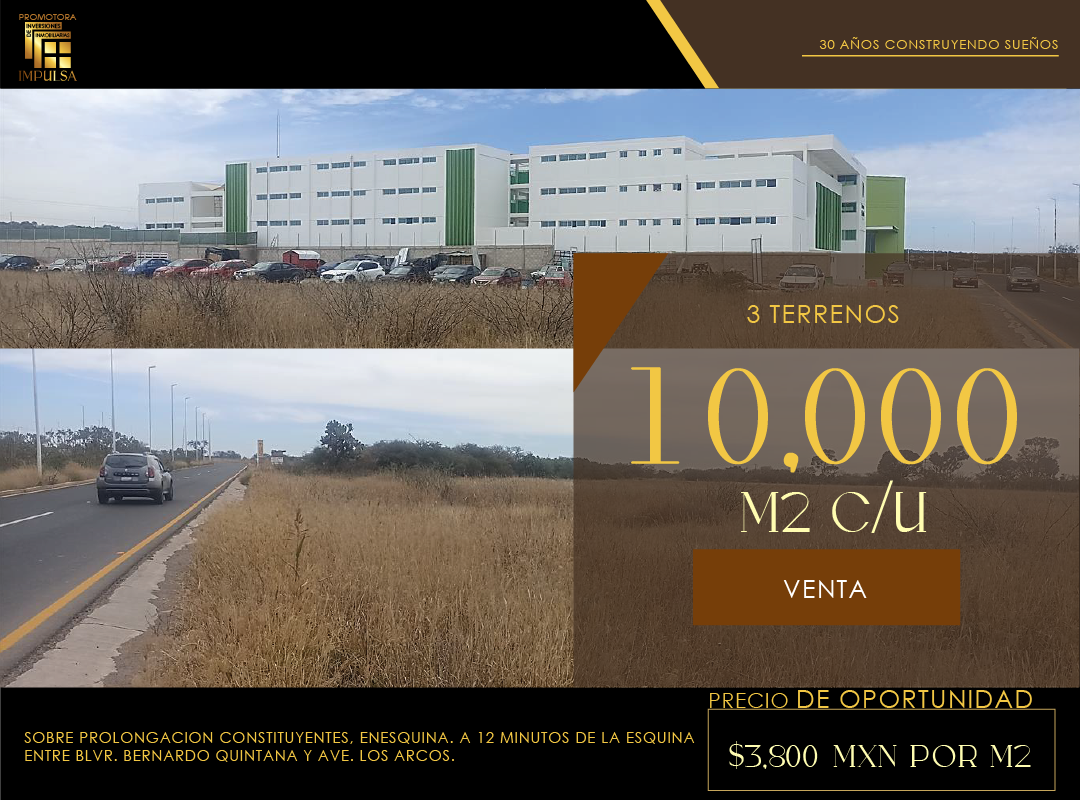 TERRENO 10 000M2